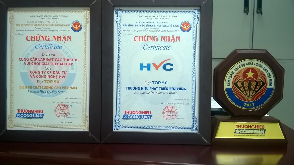 TOP 50 Thương hiệu phát triển bền vững và Sản phẩm, dịch vụ chất lượng cao Việt Nam 2017