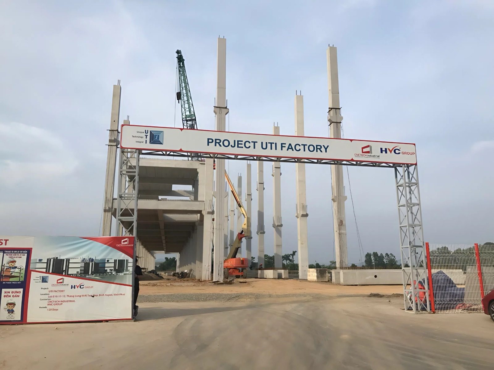 HVC Group trở thành tổng thầu xây dựng Nhà máy công nghệ cao UTI