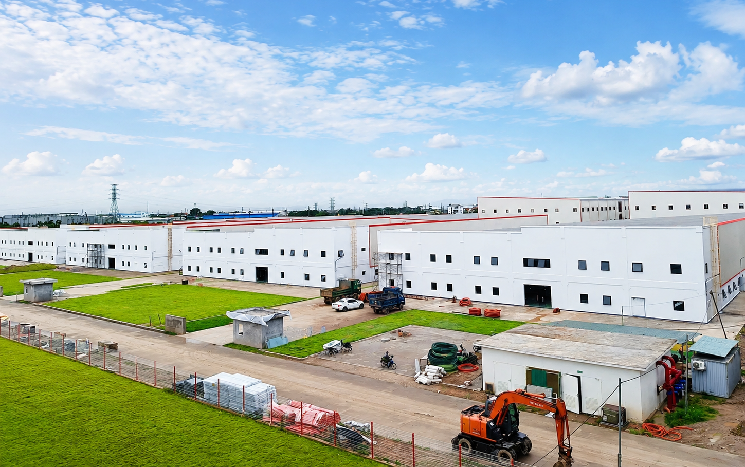 HVC Group hoàn thành công tác lắp dựng 4 nhà xưởng tại CNCTech Dream